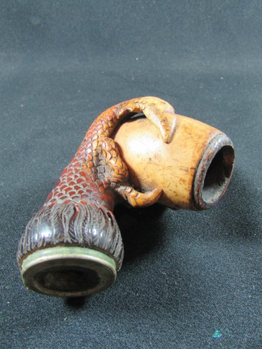 Meerschaum eagle foot - meerschaum, eagle's