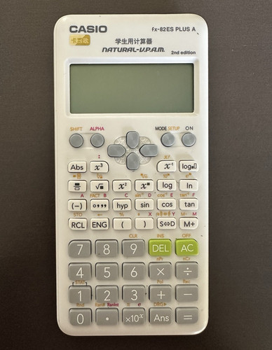 Casio 82es plus - casio, fx-82es