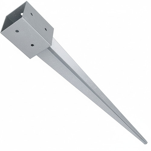 Fence post support spike - post,
