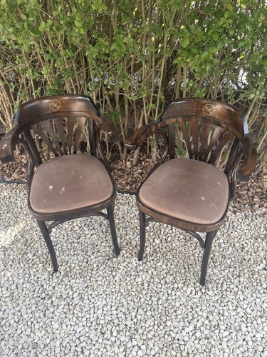 Pair vintage thonet - vintage, fan