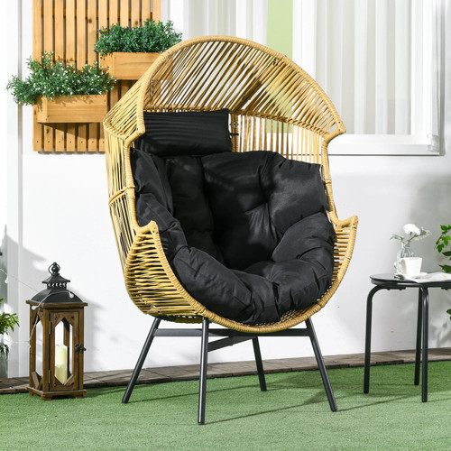 Garden rattan egg chair - garden,