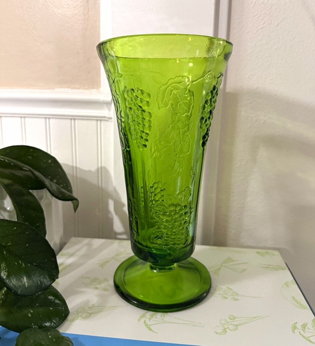 Vintage indiana glass grape - vintage,
