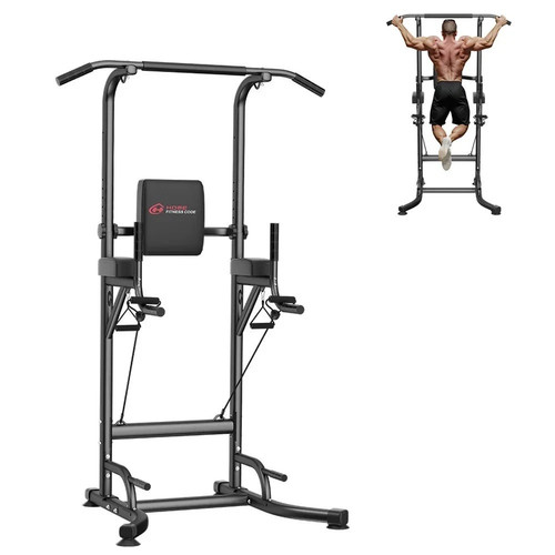 Power tower dip station pull - station,