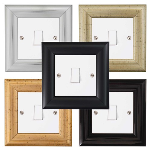 Elektek light switch surround - light,