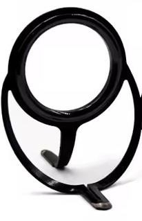 Stainless steel rod ring black - rod,