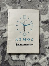 Jaeger Le Coultre Atmos Description Booklet Booklet Manual Magazine France