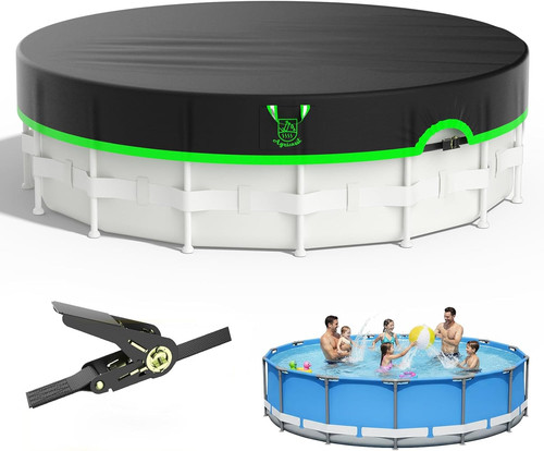 15ft round pool cover - pool, cover,