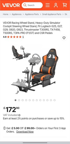 Vevor racing wheel - vevor,