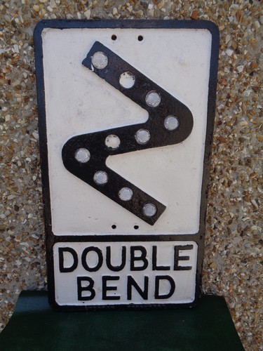 Vintage road sign x 12 - vintage,