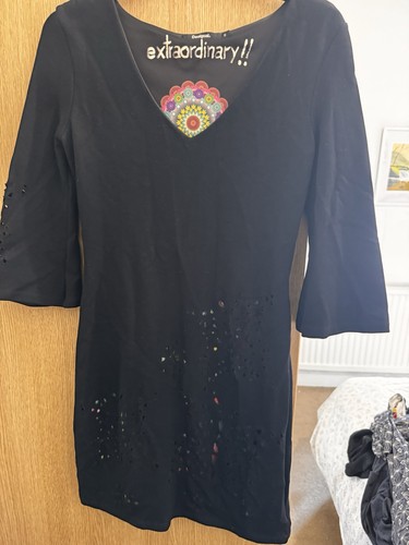 Desigual black neck - desigual, 3/4