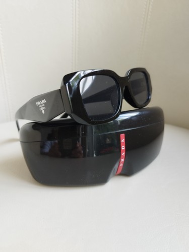 Prada black womens sunglasses - black,