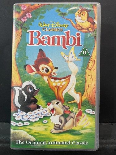 Walt disney classics bambi vhs - walt,