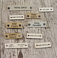 GPO TELEPHONE EXCHANGE PART