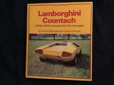 LAMBORGHINI COUNTACH Osprey AutoHistory Hrdbk LP400 LP500 V12 Italian Mid Engine