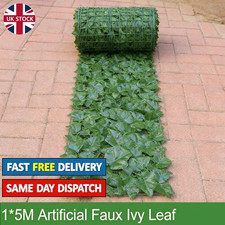 5M Artificial Garden Fence
