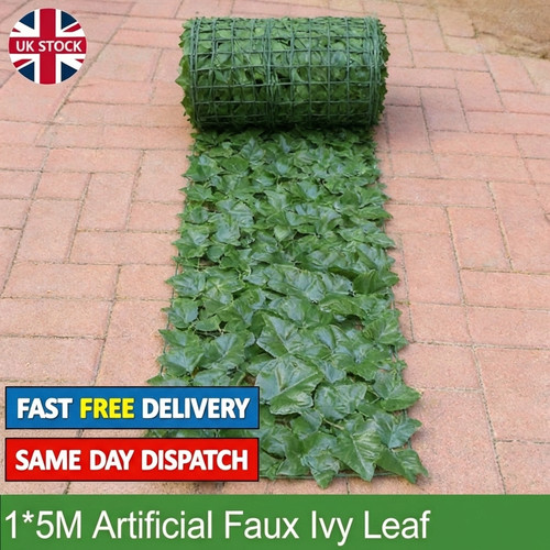 Artificial garden fence - 5m,
