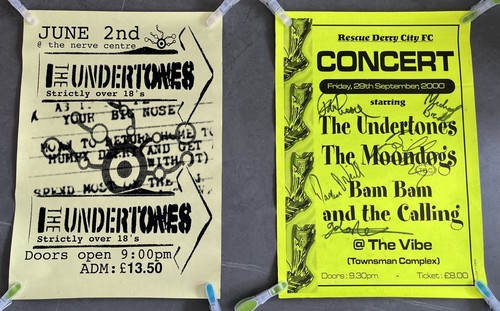 The undertones a3 posters - 2, x