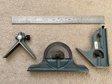 Genuine Japanese Mitutoyo Combination Square Set 180-907 (EXCELLENT CONDITION)