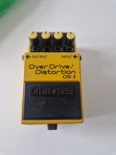 Boss overdrive distortion - boss, os-2