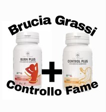 etna wellness Kit control plus + Burn Plus controllo fame Pasto Fit Slim Fat 