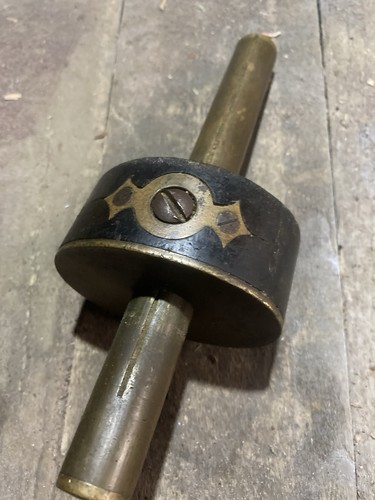 Antique brass ebony mortice - antique,