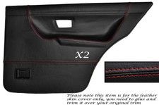 RED STITCH 2X REAR DOOR CARD