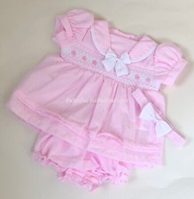 Baby Girls Smocked Dress Pants