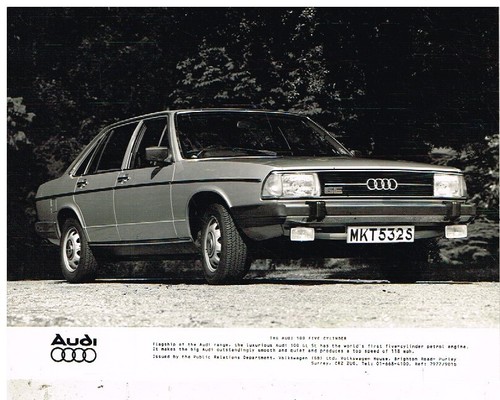 Audi 100gl saloon - 100gl, 5e