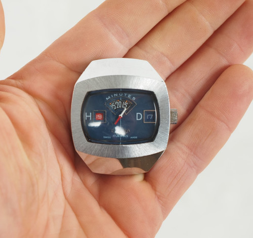 Sicura jump hour watch head - hour,