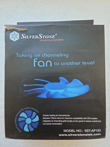 Silverstone 12v 12cm 120mm - silverstone,