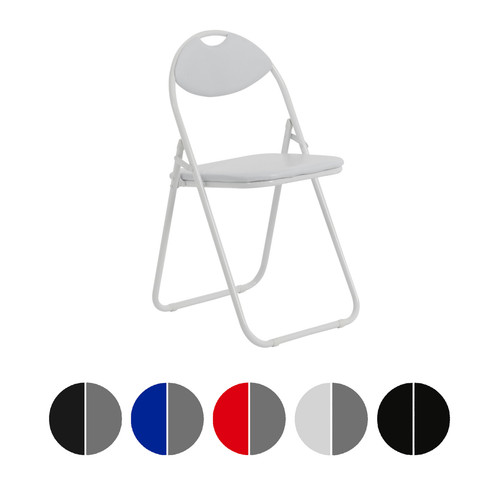 Folding chairs padded faux - folding,