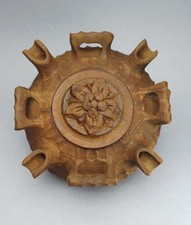 Hand Carved Wooden Grolla /