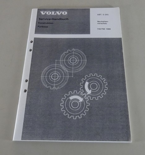 Workshop manual volvo 740 - manual,