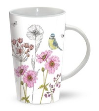 Latte mug blue tit - tit, &