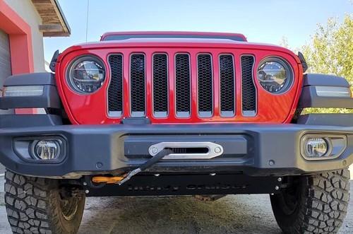 Winch mounting plate - winch,