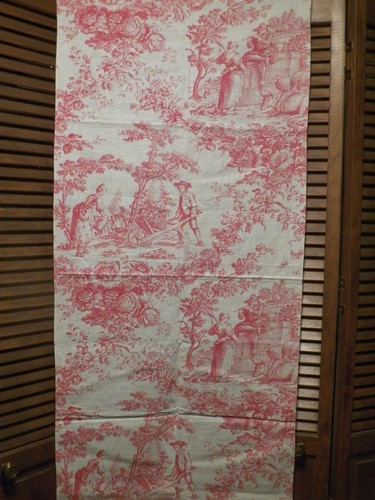 Vintage french toile - toile, fabric
