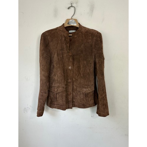 August silk logic brown suede - silk,