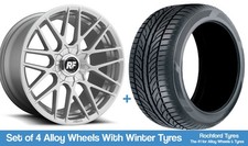 Rotiform Alloy Wheels & Winter Tyres 18" For VW Golf R32 [Mk4] 02-04