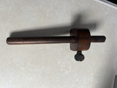Antique wood marking gauge - wood,
