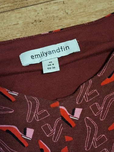 Emily fin ruched jersey high - emily, &