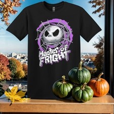 Master Of Fright Jack Skellington T-shirt T shirt Men Women Unisex Tshirt SY531
