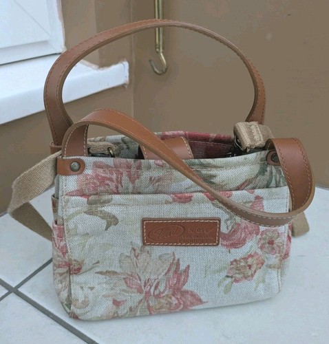 Fossil floral handbag - floral, canvas