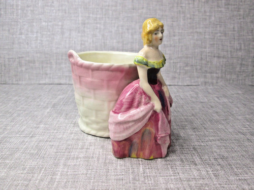 1920s lady with planter - 1920s,