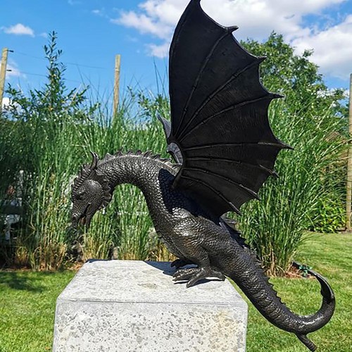 New garden dragon - new, statue