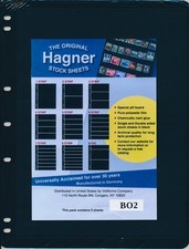 25 HAGNER 2 POCKET BLACK STOCK