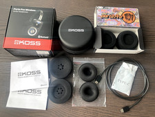 Koss Porta Pro Wireless 2.0 Bluetooth Headphones With Accessories Barely Used