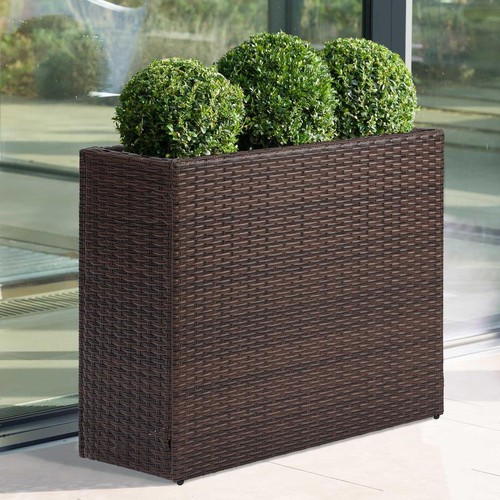 Rectangular rattan tall large - rectangular,