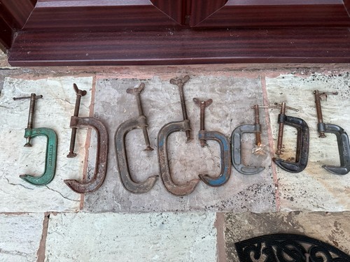 Job lot clamps various - job, of