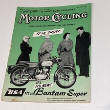 Motor Cycling Magazine 1958