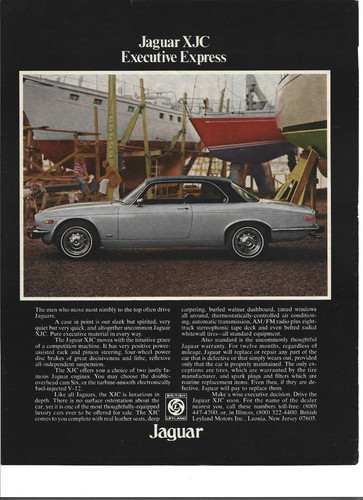 Original 1976 jaguar xjc coupe - jaguar,